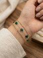 Triple Layer Heart Bracelet