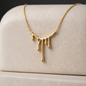 Golden Drop Necklace