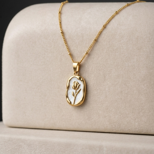 Vintage Rose Gold Necklace