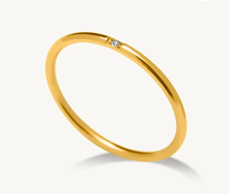 One stone ring