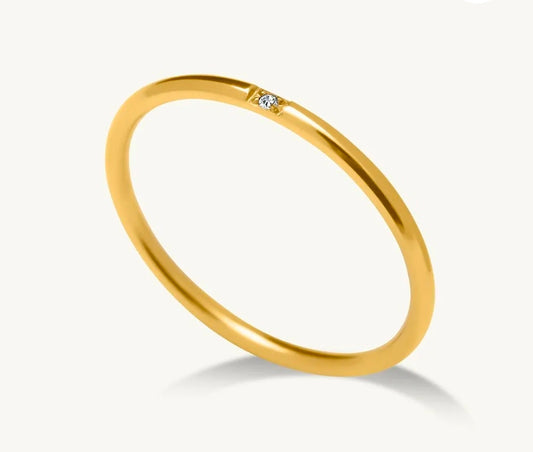 One stone ring
