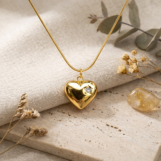 Aurora Heart Necklace