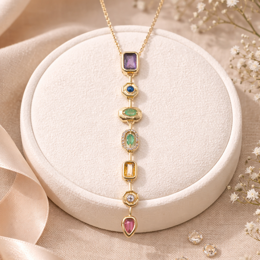 Celeste Drop Necklace