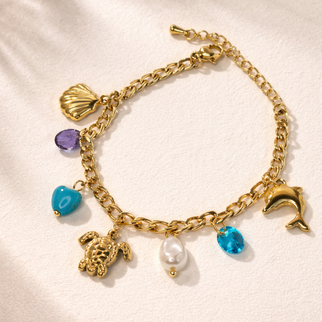 Ocean Charm Bracelet