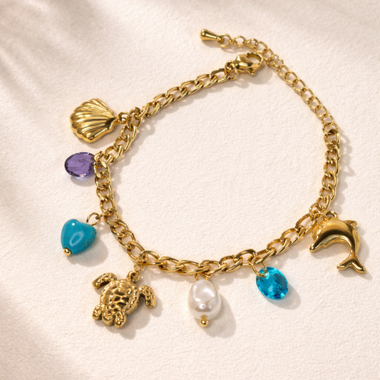 Ocean Charm Bracelet